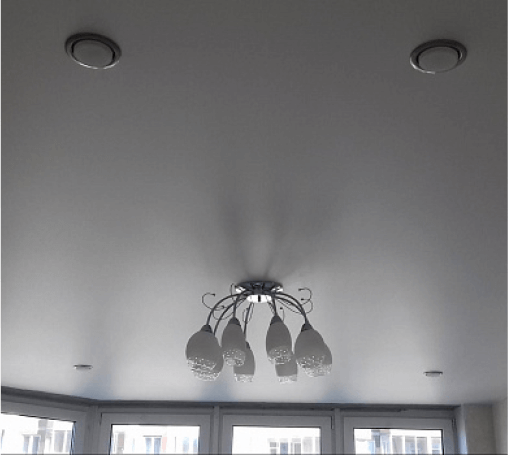 Сатиновые натяжные потолки
